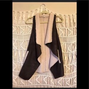 Super cute brown Suede vest